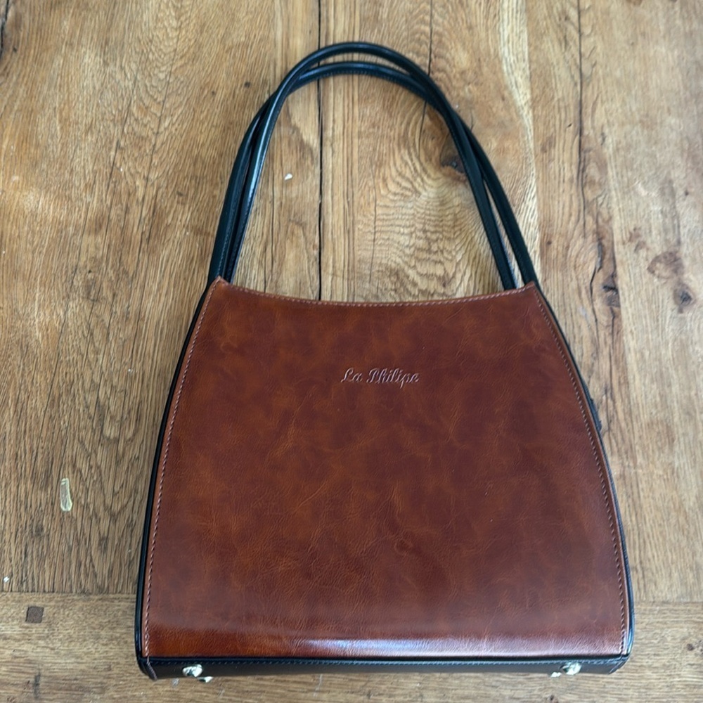 VTG La Philipe brown purse